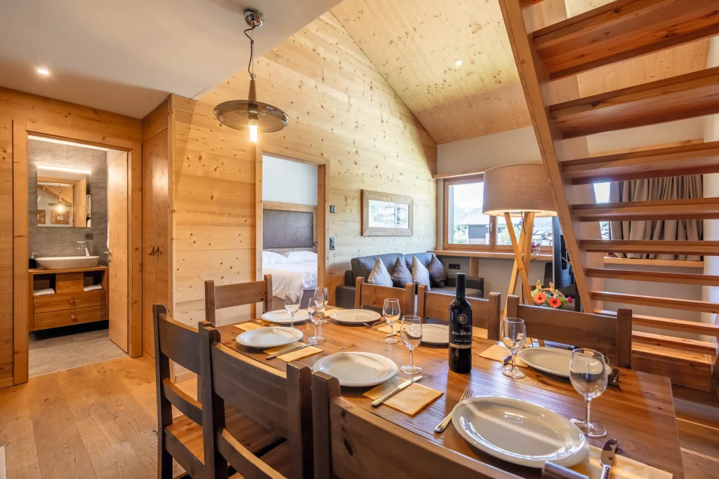 Vue appartement Swisspeak Vercorin