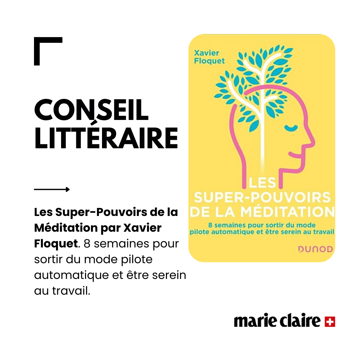 Marie Claire Suisse - Conseil Littéraire - Xavier Floquet