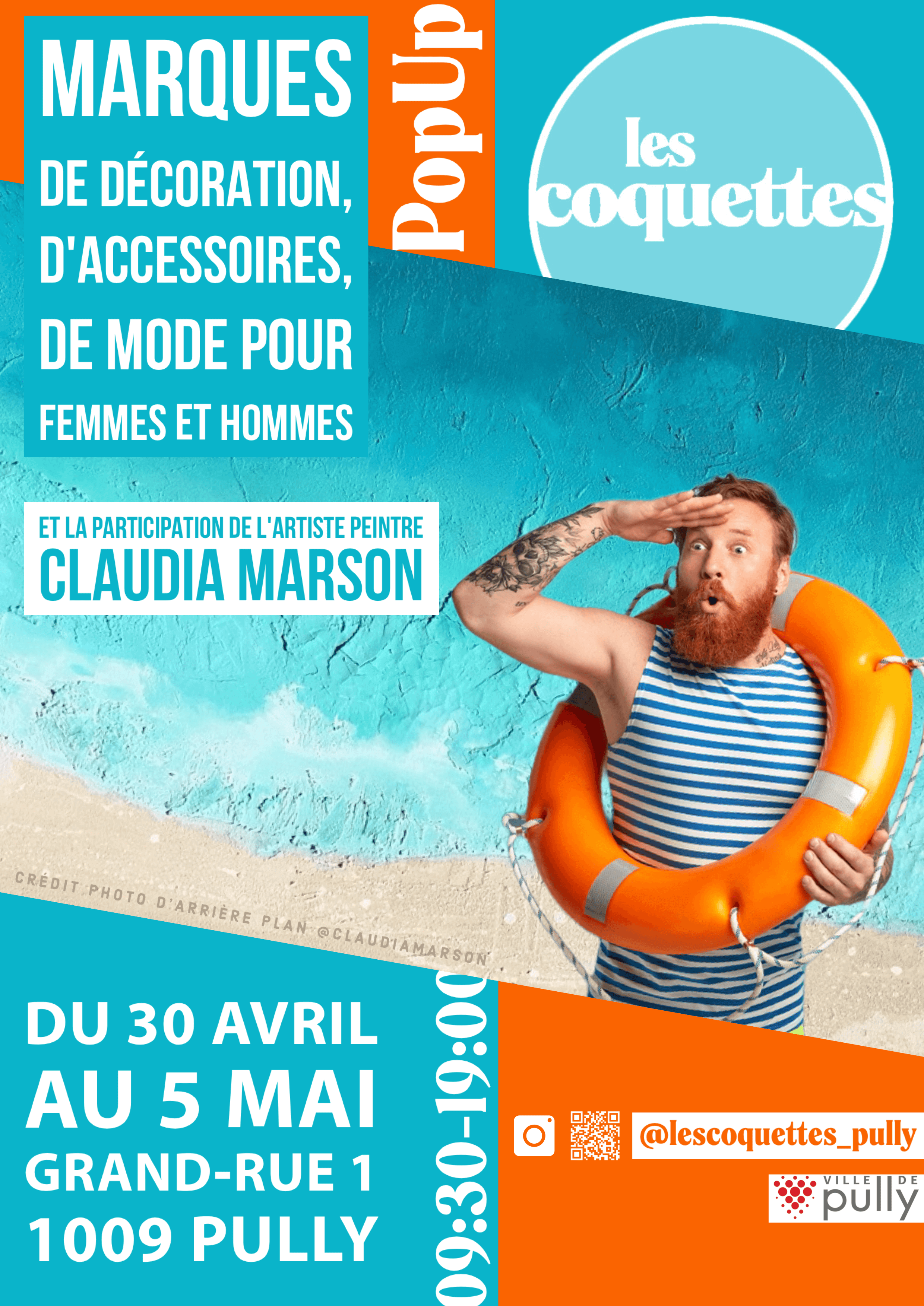 Explorez l'univers des nouveaux Créateurs avec "Les Coquettes" Aurélie Cardon-Baude, une entrepreneuse passionnée par la découverte de nouveaux talents, a lancé l'événement "Les Coquettes" : un pop-up store où l'art, la mode et la créativité se rencontrent. avril 24
