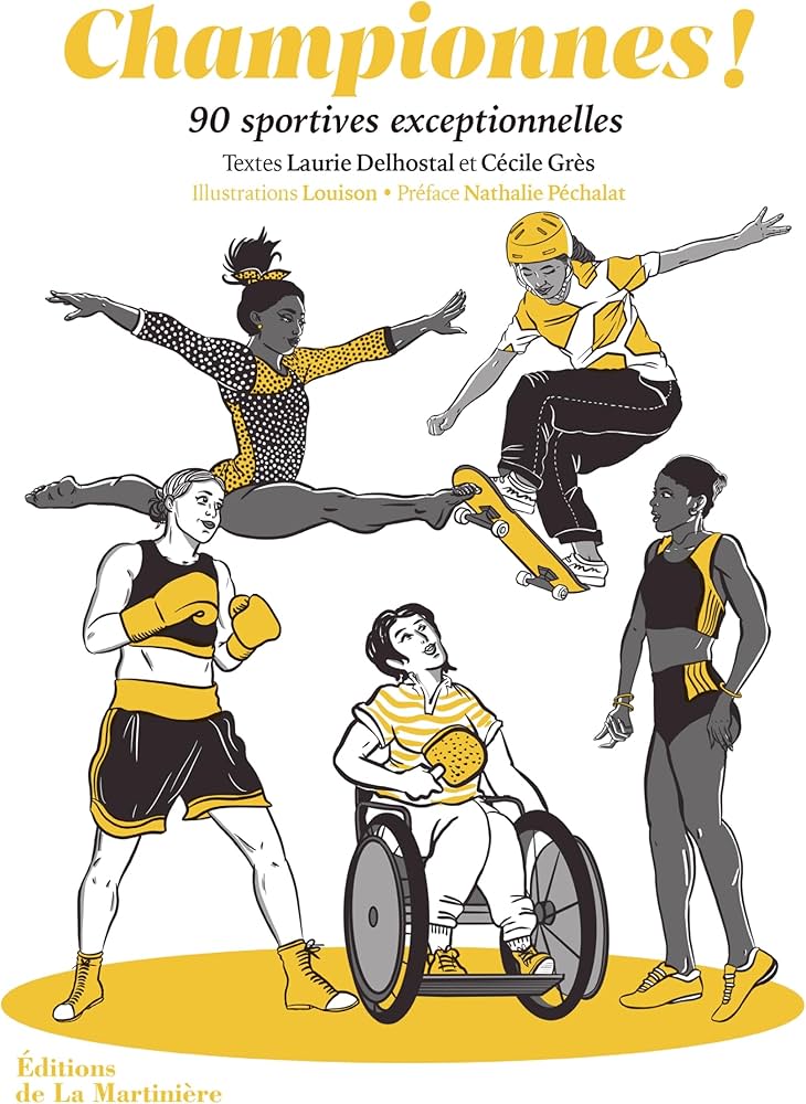 Couverture du livre "Championnes ! 90 sportives exceptionnelles"