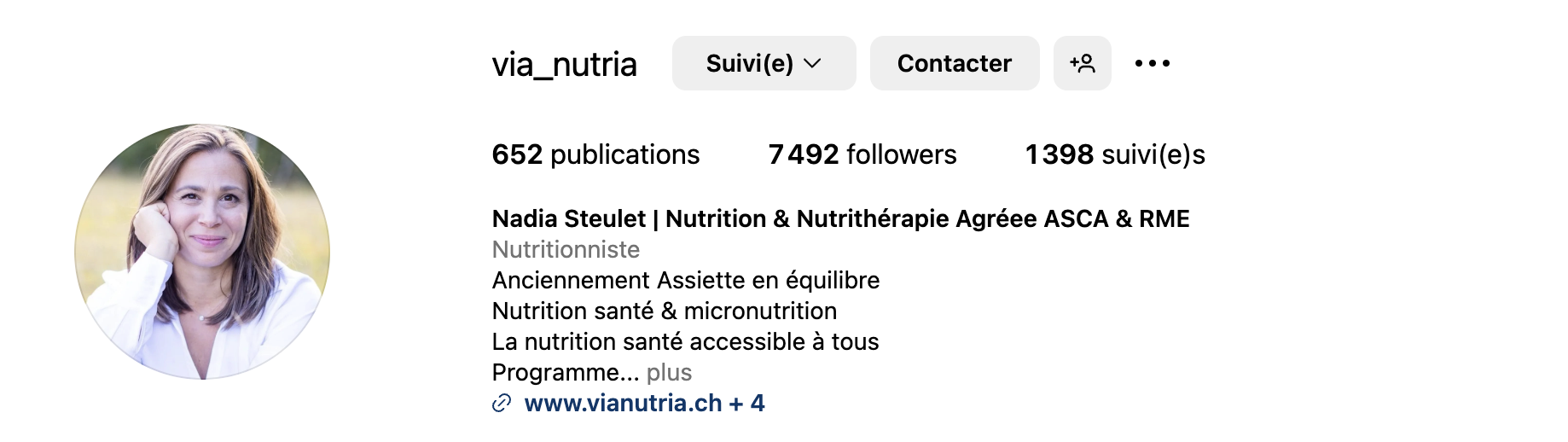 Portraits de nos nutritionnistes - Recette internaute #juillet 