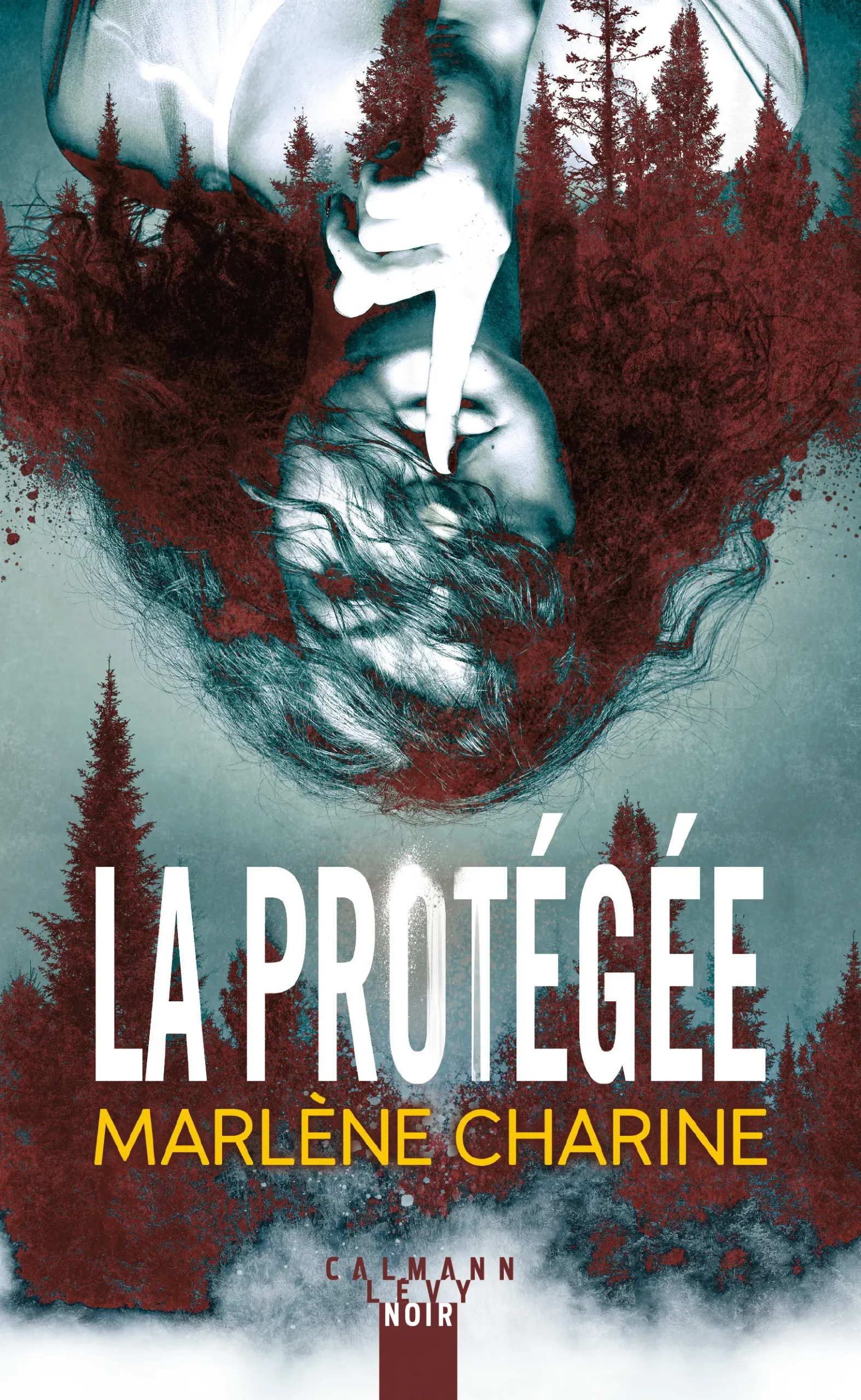 Illustration de la couverture de "La protégée" de Marlène Charine. Sélection de livres : nos coups de cœur