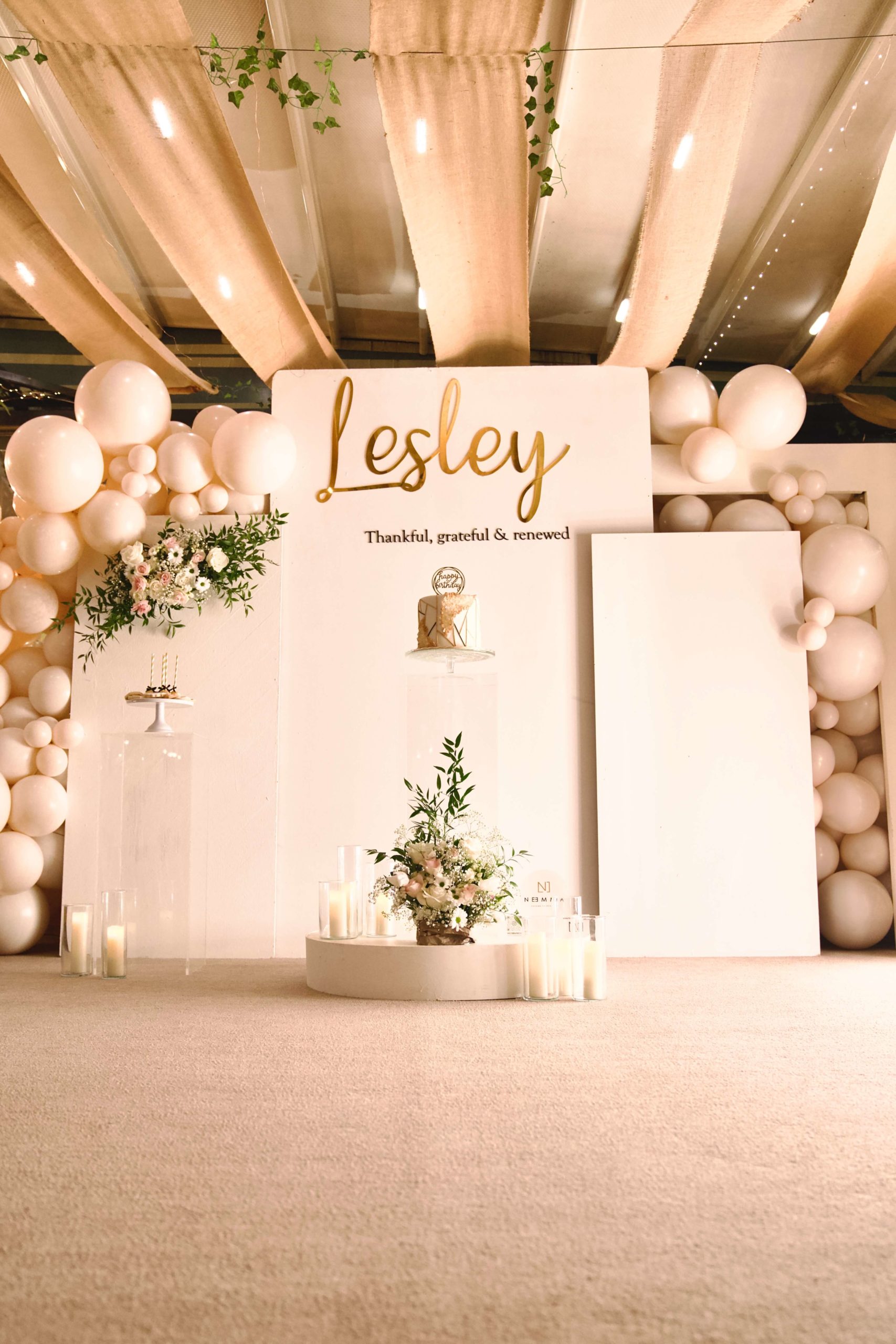 Décoration événementielle féerique et personnalisée par Groupe Neemma Services - Organisation d’événements féeriques et personnalisés